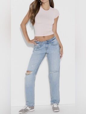 Women’s Mid-Rise Straight Jeans-6